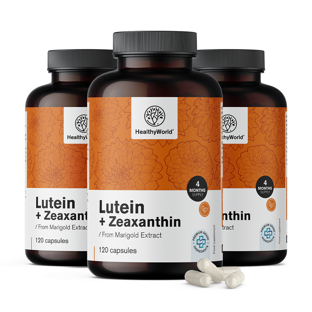 Luteína + Zeaxantina da flor de calêndula amarela