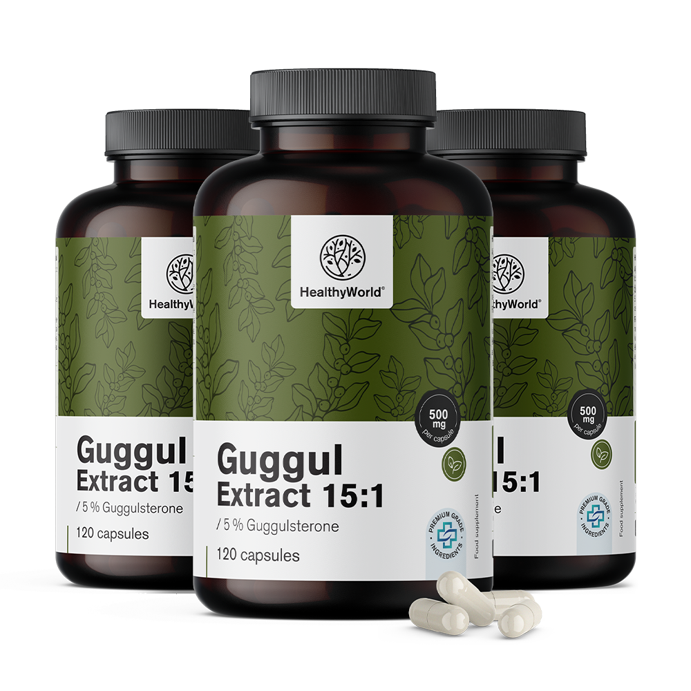 Guggul 500 mg – extrato 15:1