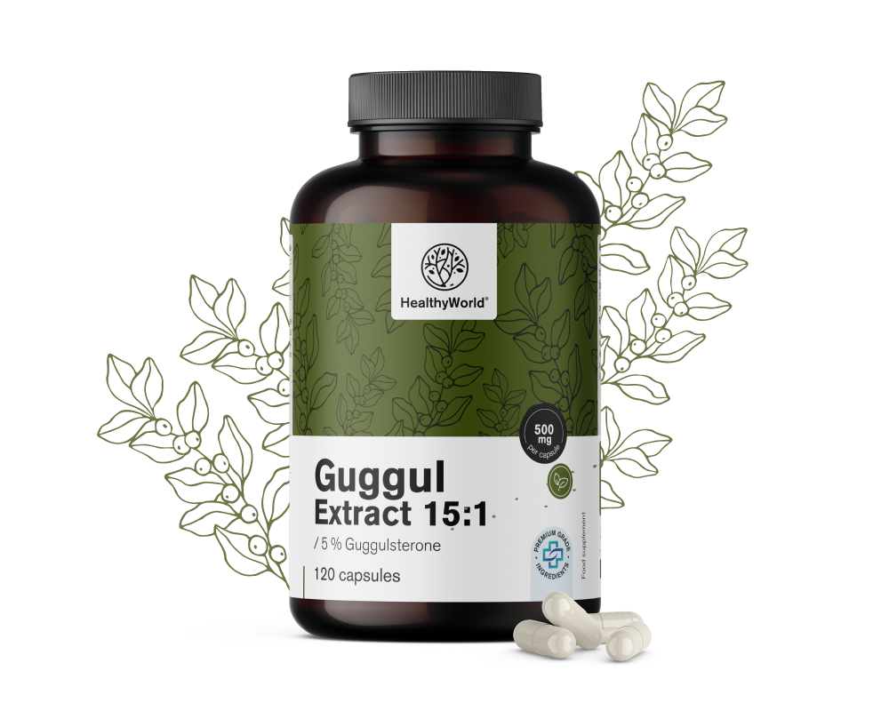 Guggul 500 mg – extrato 15:1