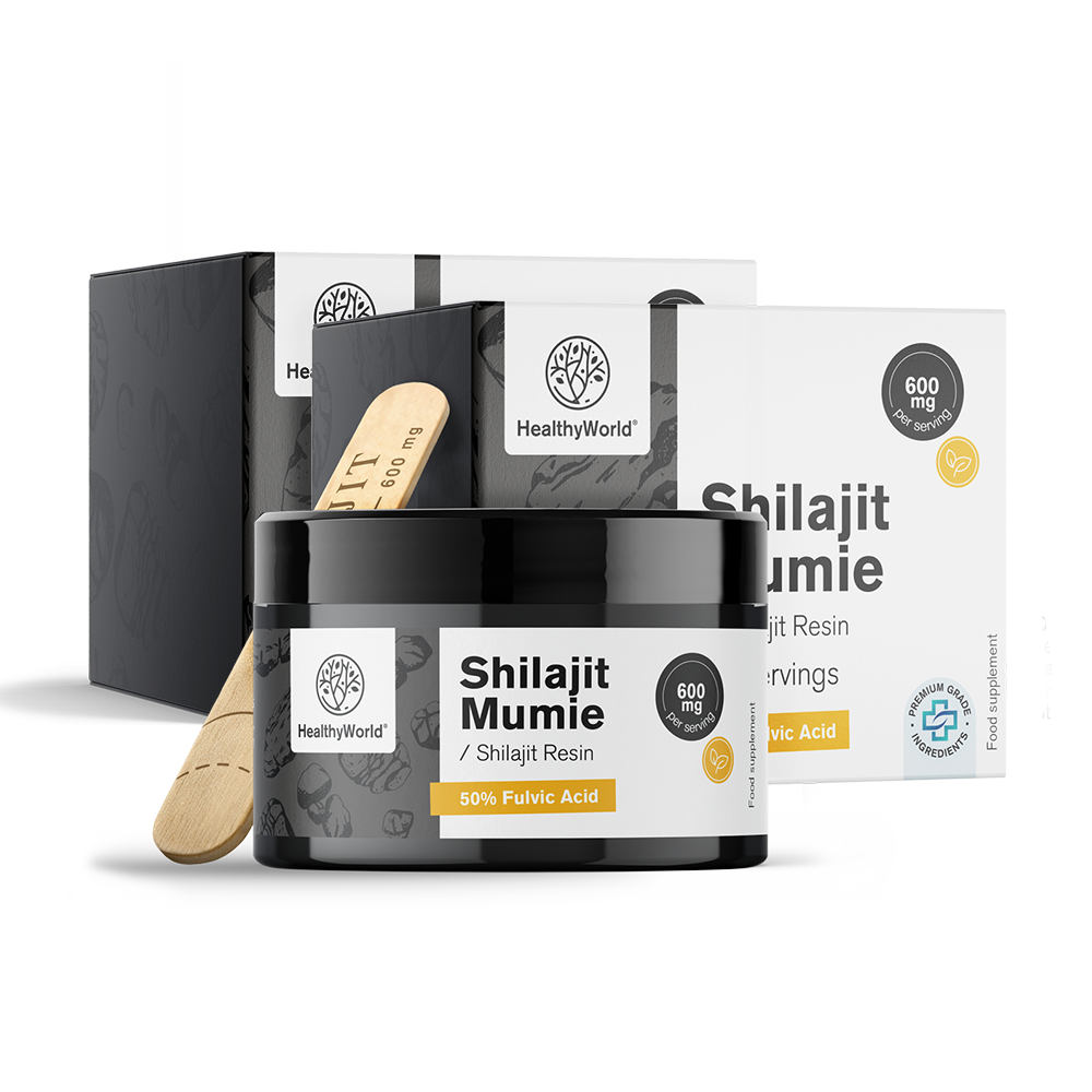 Shilajit Mumie 600 mg - resina