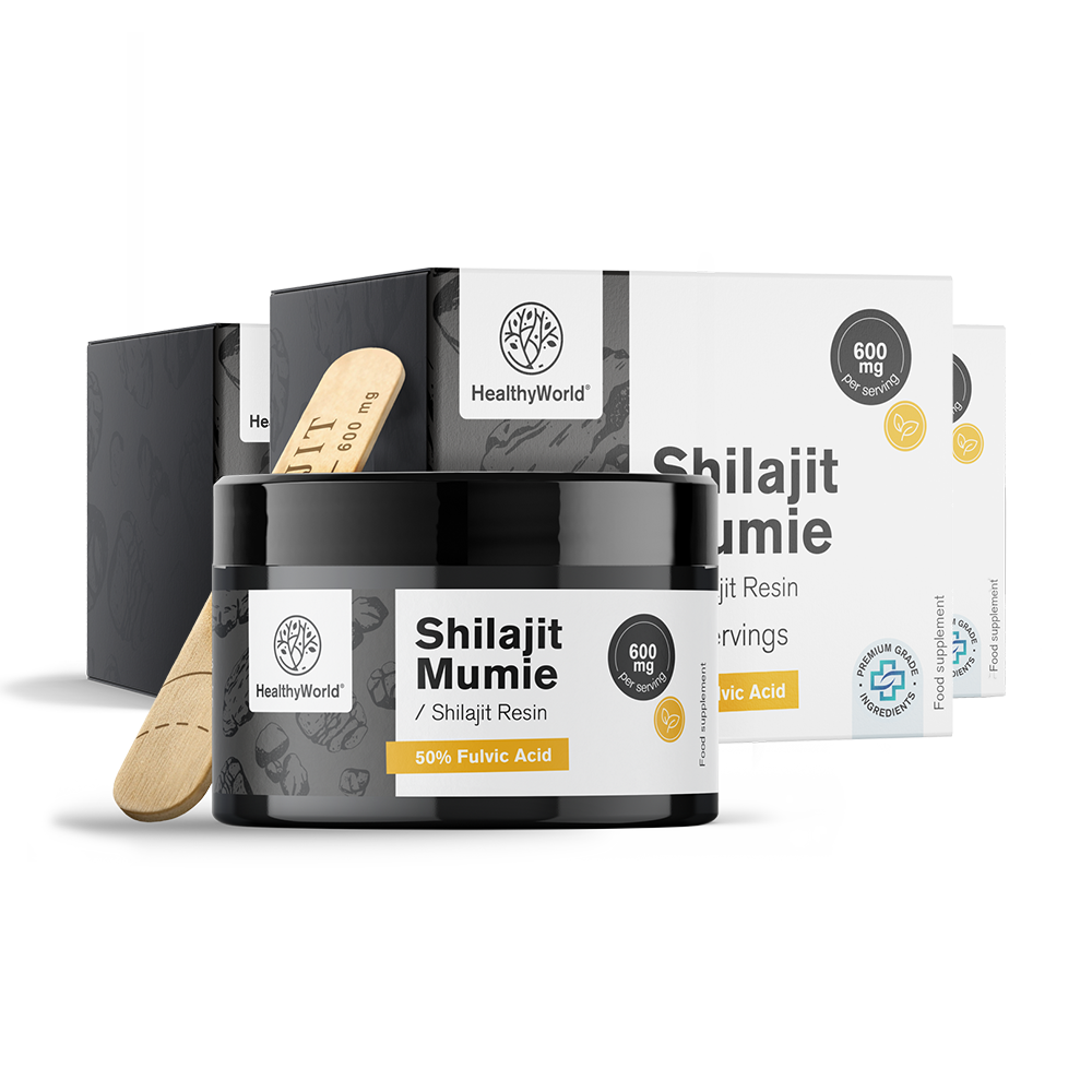 Shilajit Mumie 600 mg - resina