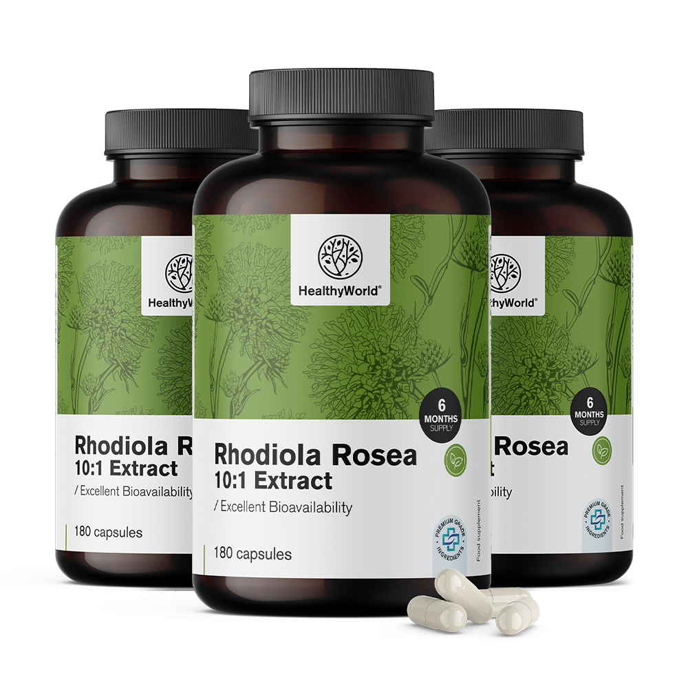Raiz de Rhodiola.