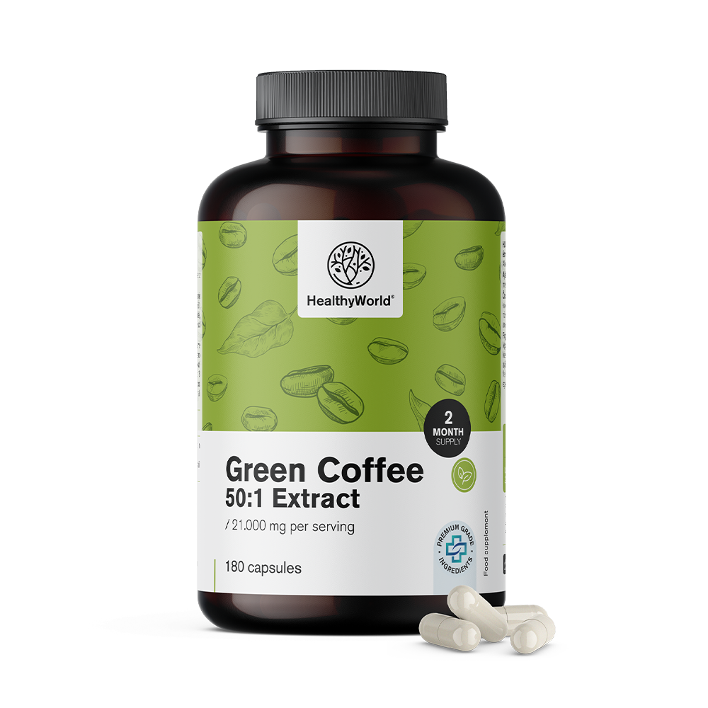 Extrato de café verde.