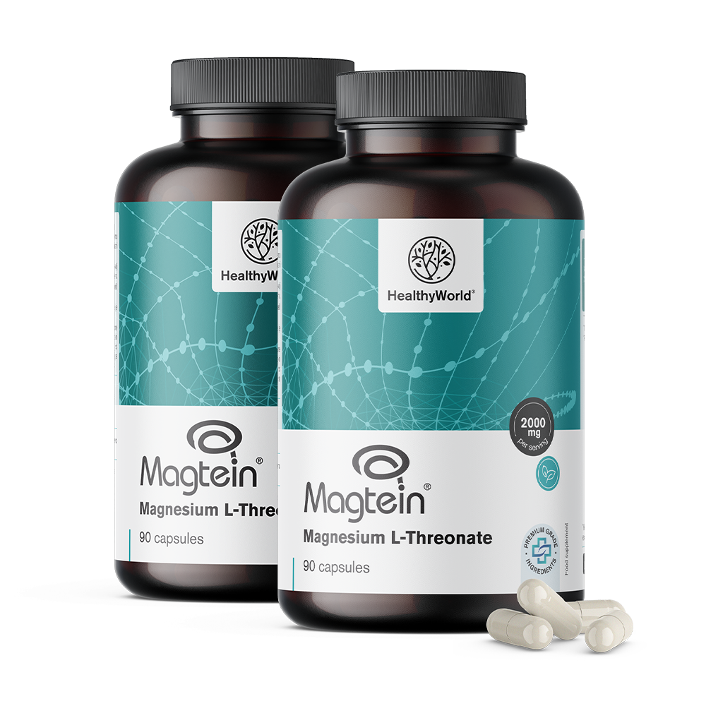 Magnezijev L-treonat Magtein®.Magnésio L-treonato Magtein®.