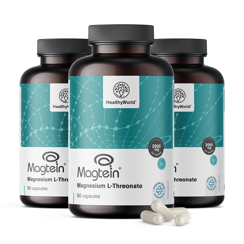 Magnezijev L-treonat Magtein®.Magnésio L-treonato Magtein®.