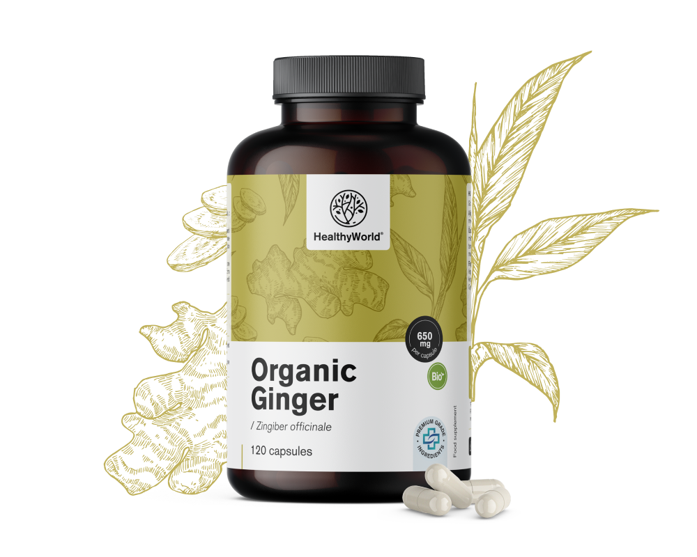 BIO gengibre 650&nbsp;mg