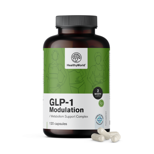 GLP-1 Modulation – complexo de apoio ao metabolismo, 120 cápsulas