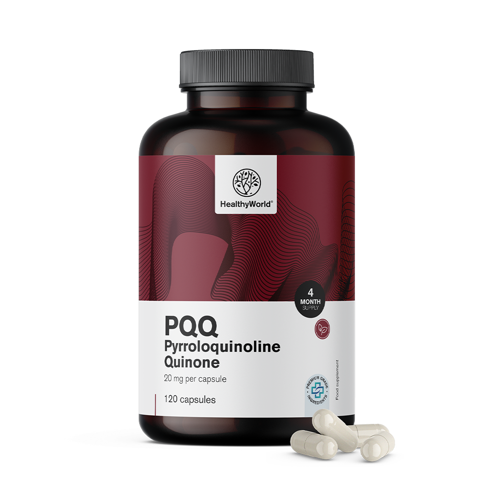 PQQ - pirroloquinolina quinona 20 mg.