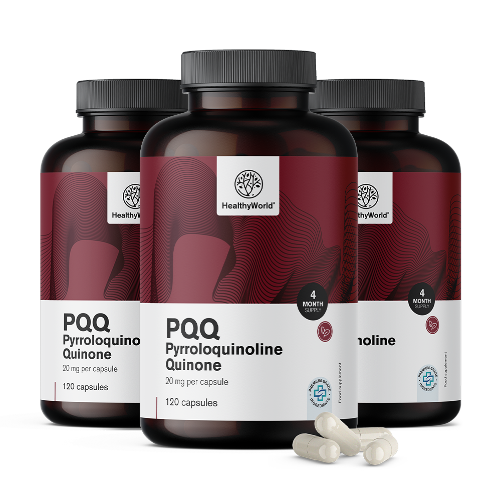 PQQ - pirroloquinolina quinona 20 mg