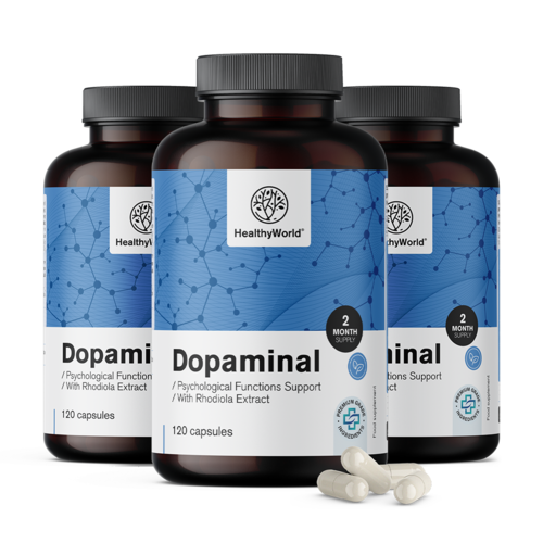 3x Dopaminal – Dopamine Support, total de 360 cápsulas