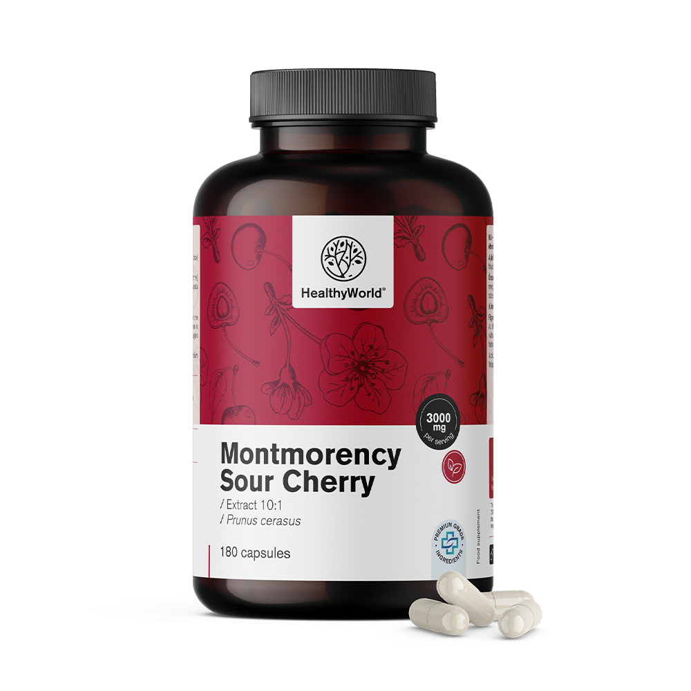 Cereja Montmorency 3000 mg.