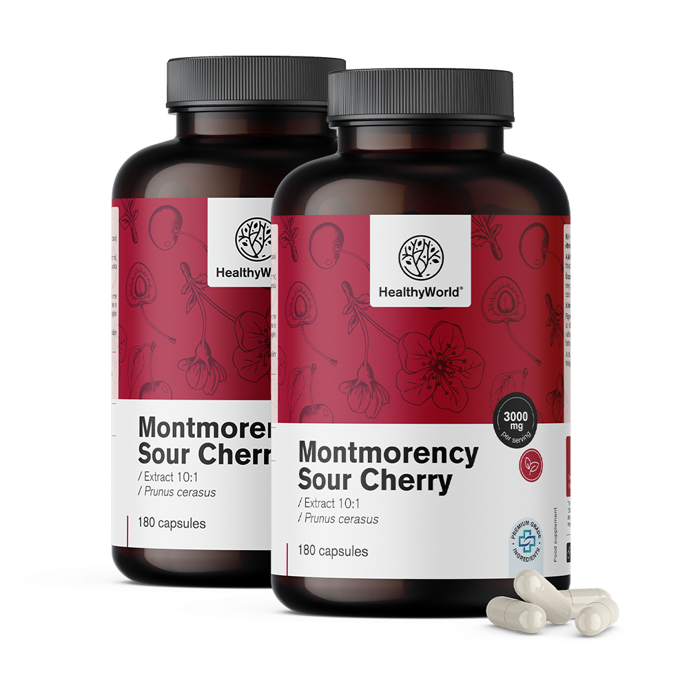 Cereja Montmorency 3000 mg.