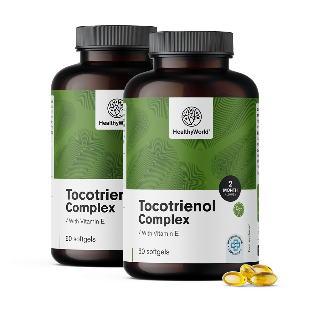 Complexo de tocotrienol com vitamina E