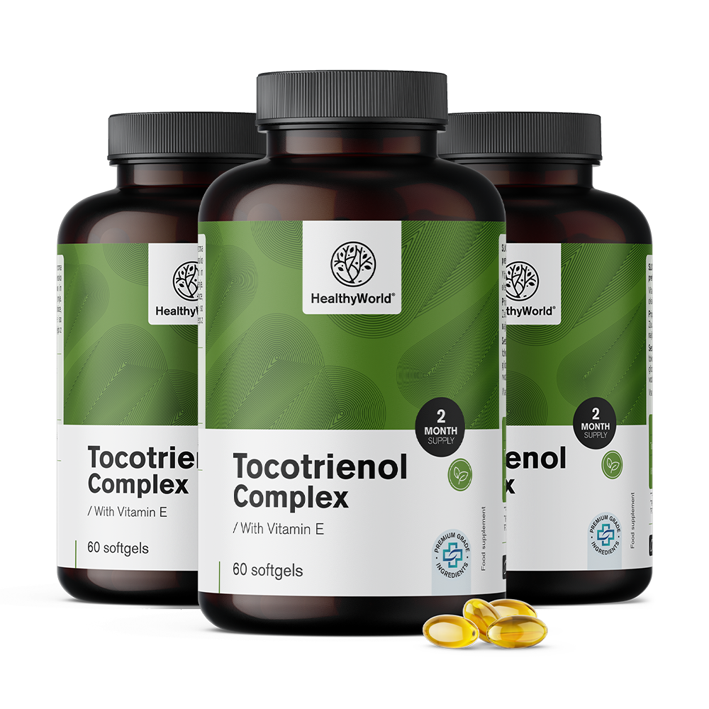 Complexo de tocotrienol com vitamina E