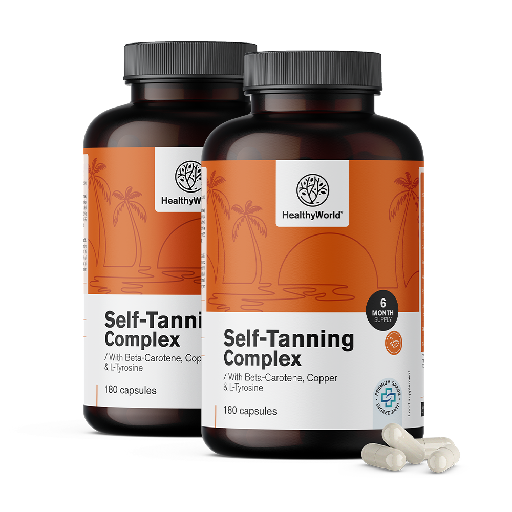 Self-Tanning Complex – apoio ao bronzeado natural