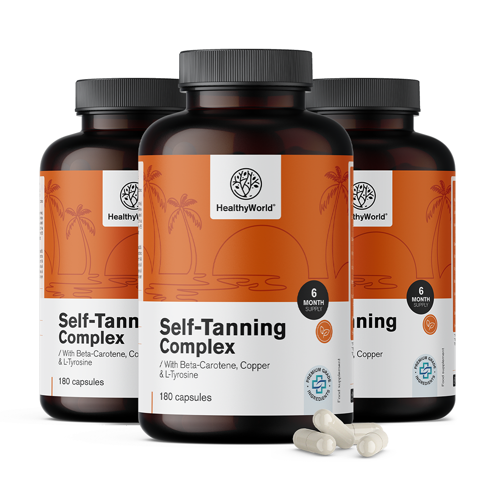 Self-Tanning Complex – apoio ao bronzeado natural