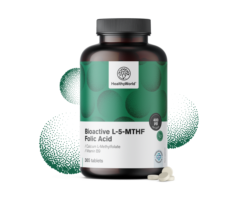 Ácido fólico ativo L-5-MTHF