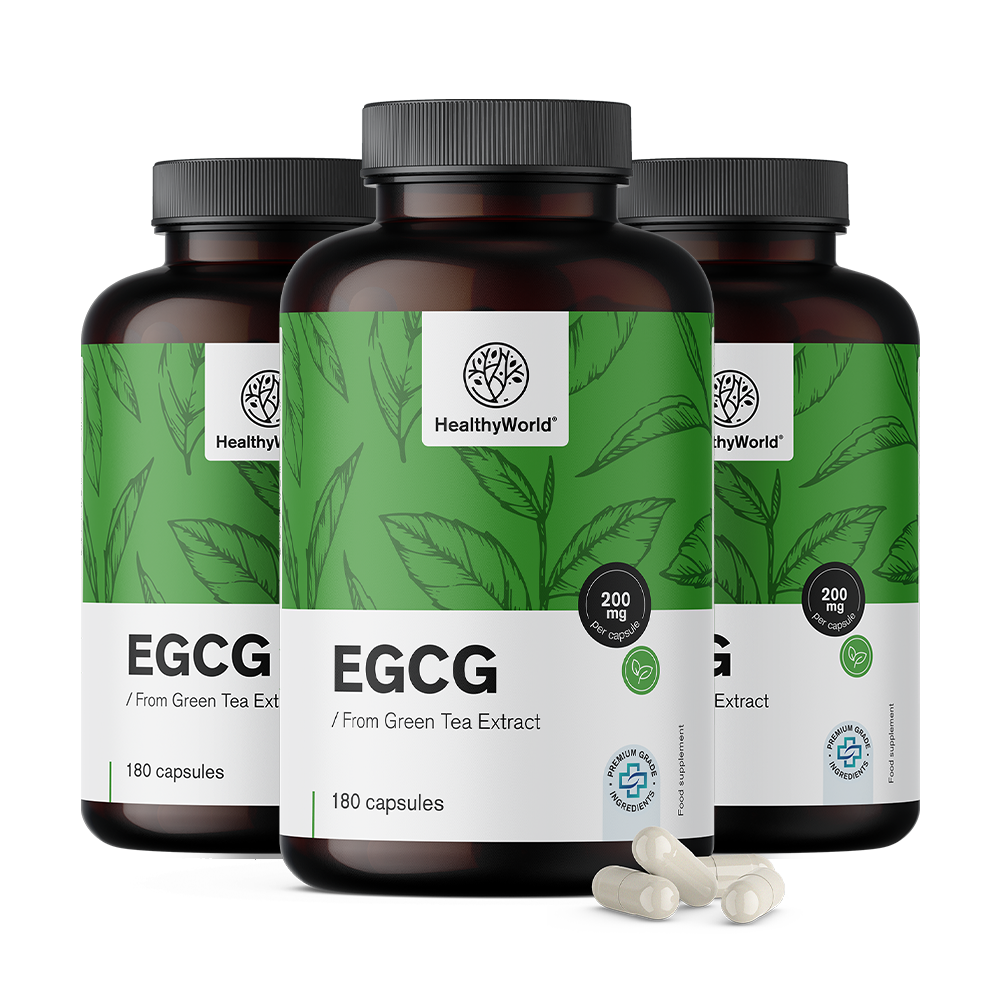 EGCG – do extrato de chá verde