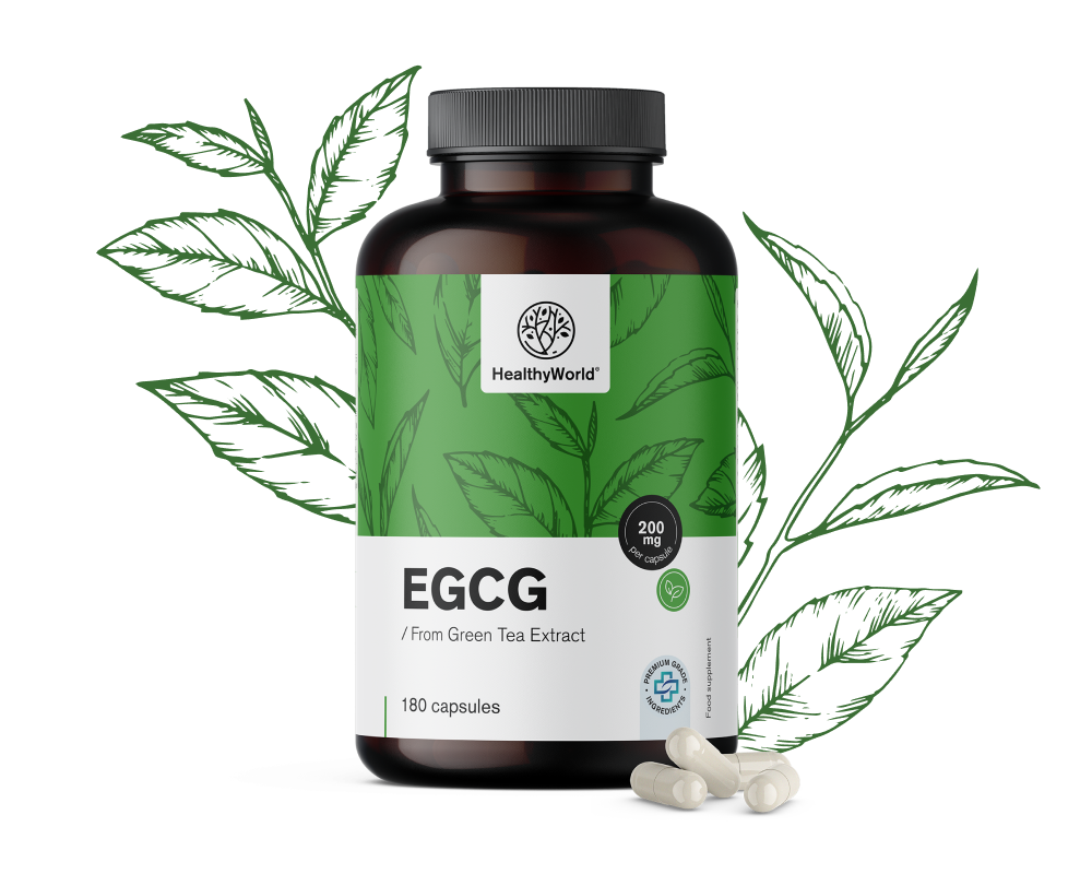 EGCG – do extrato de chá verde