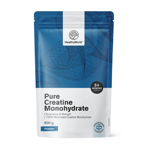 Pure creatina monohidratada em pó, 500 g
