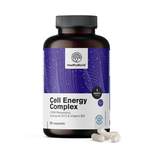 Cell Energy – complexo para o metabolismo energético, 90 cápsulas